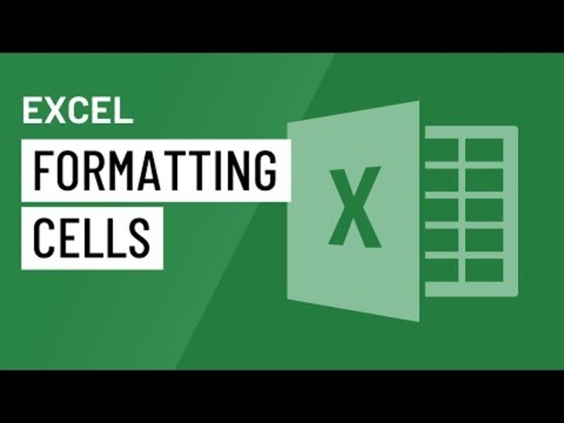 Excel 2016: Formatting Cells Instructional Video
