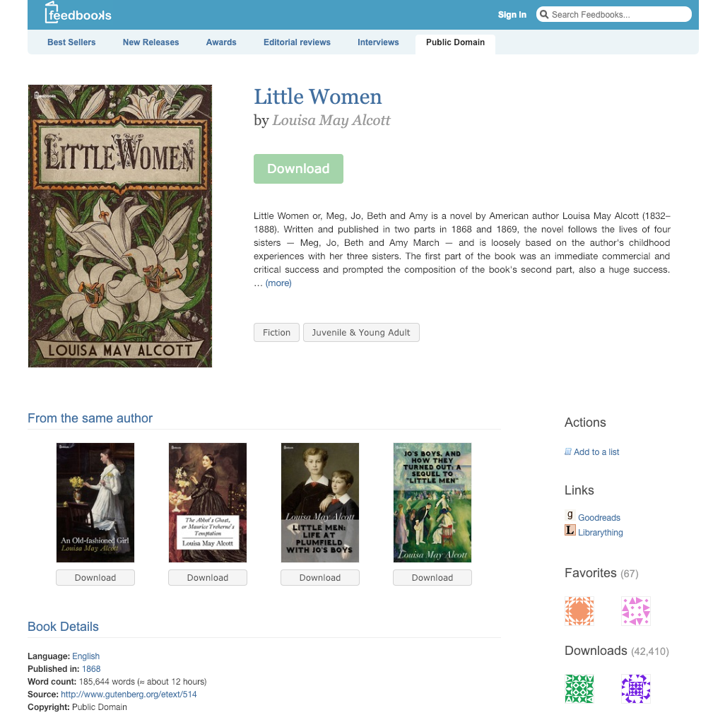 Little Women eBook