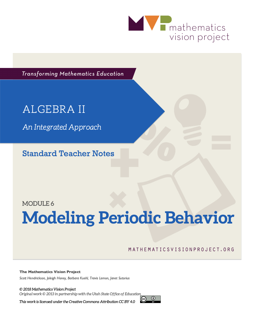 Module 6: Modeling Periodic Behavior Unit Plan