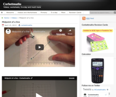 Midpoint of a Line Instructional Video