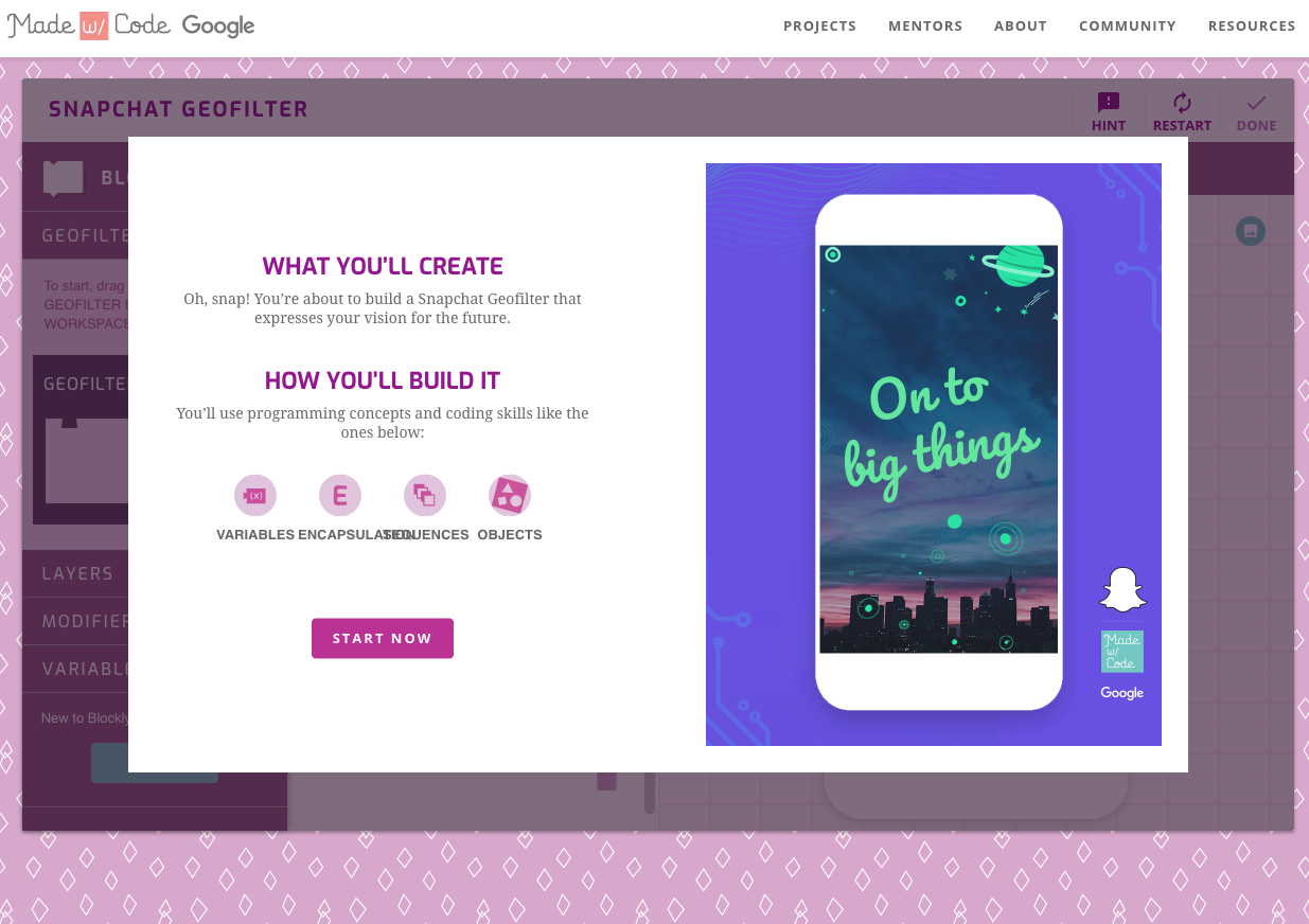 Snapchat Geofilter Interactive