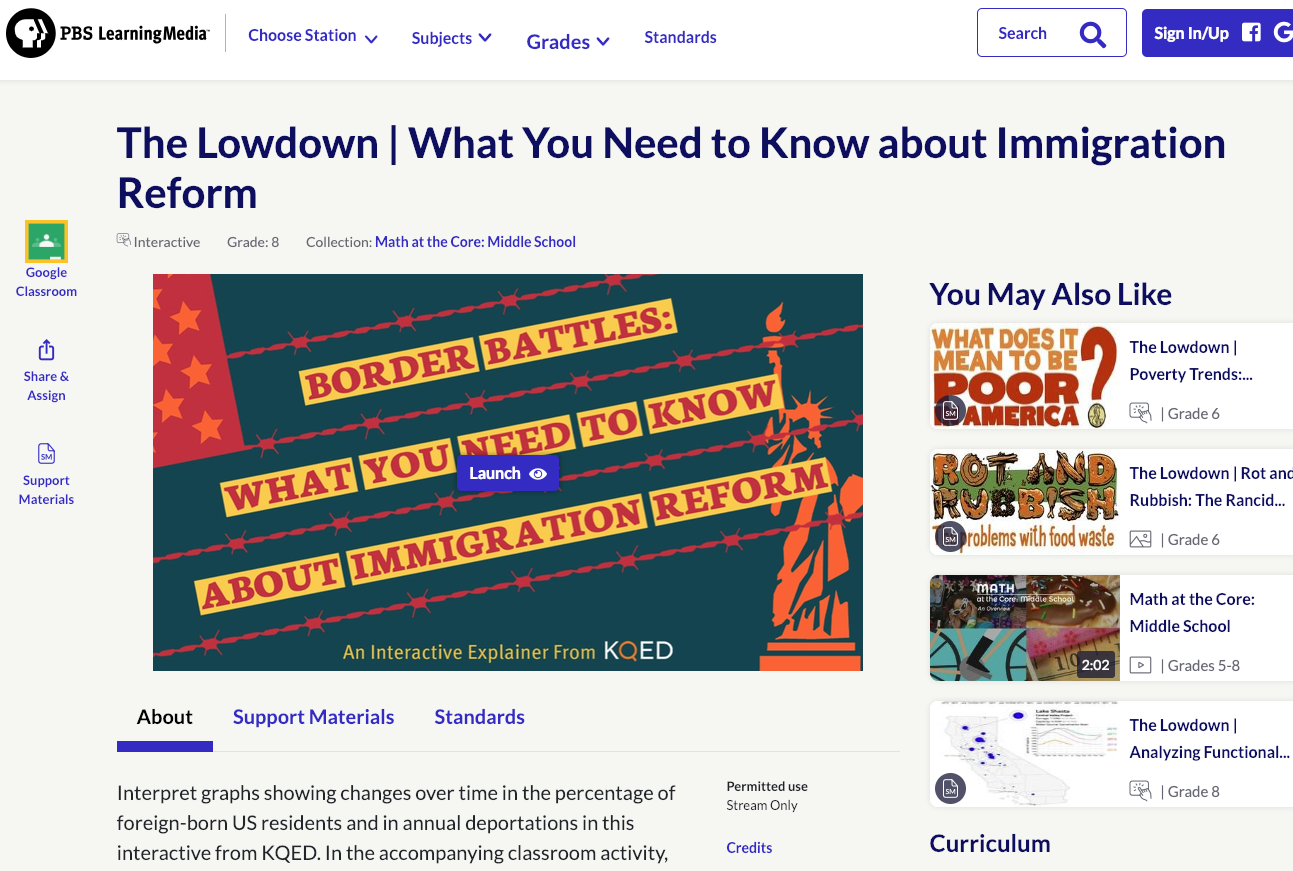 The Lowdown — What You Need to Know about Immigration Reform Interactive