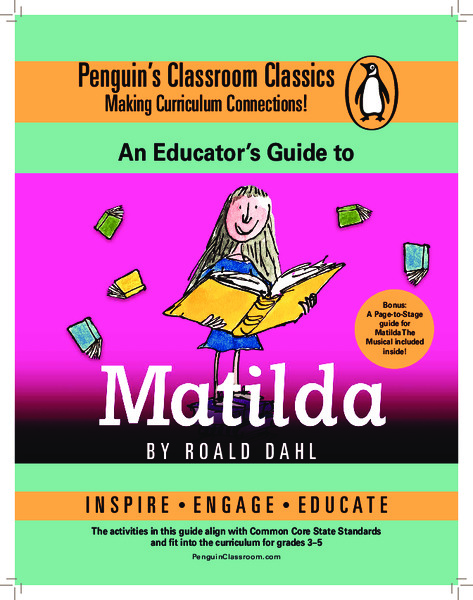 An Educator's Guide to Matilda Lesson Plan