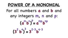 How Do You Take the Power of a Monomial? Instructional Video
