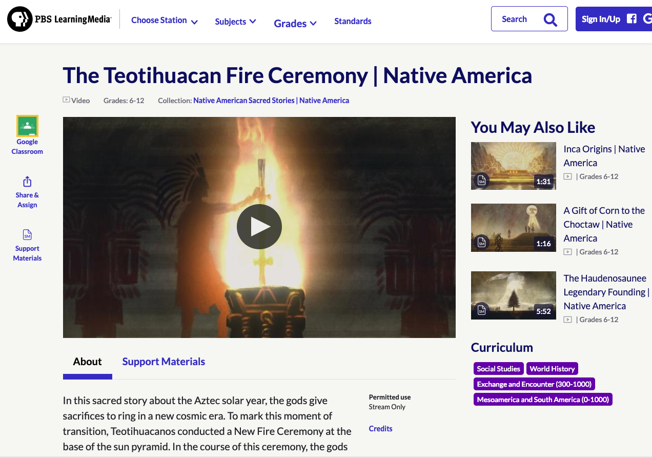 The Teotihuacan Fire Ceremony Instructional Video
