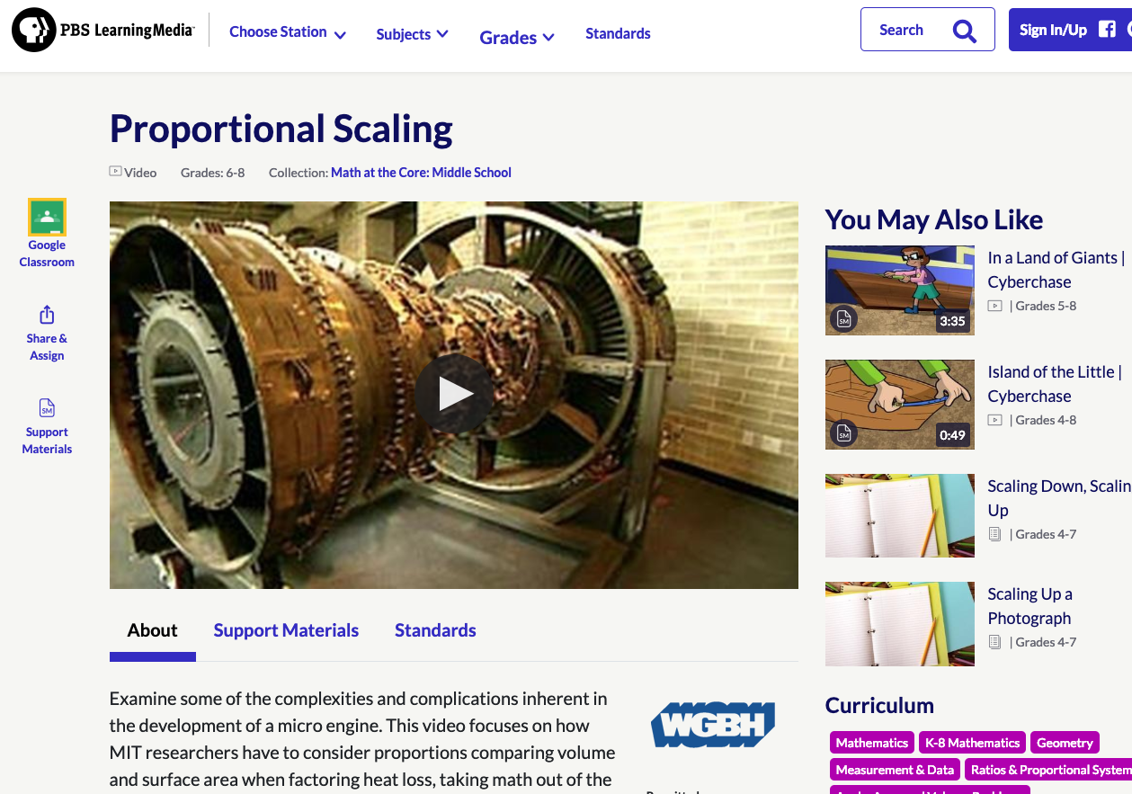 Proportional Scaling Instructional Video
