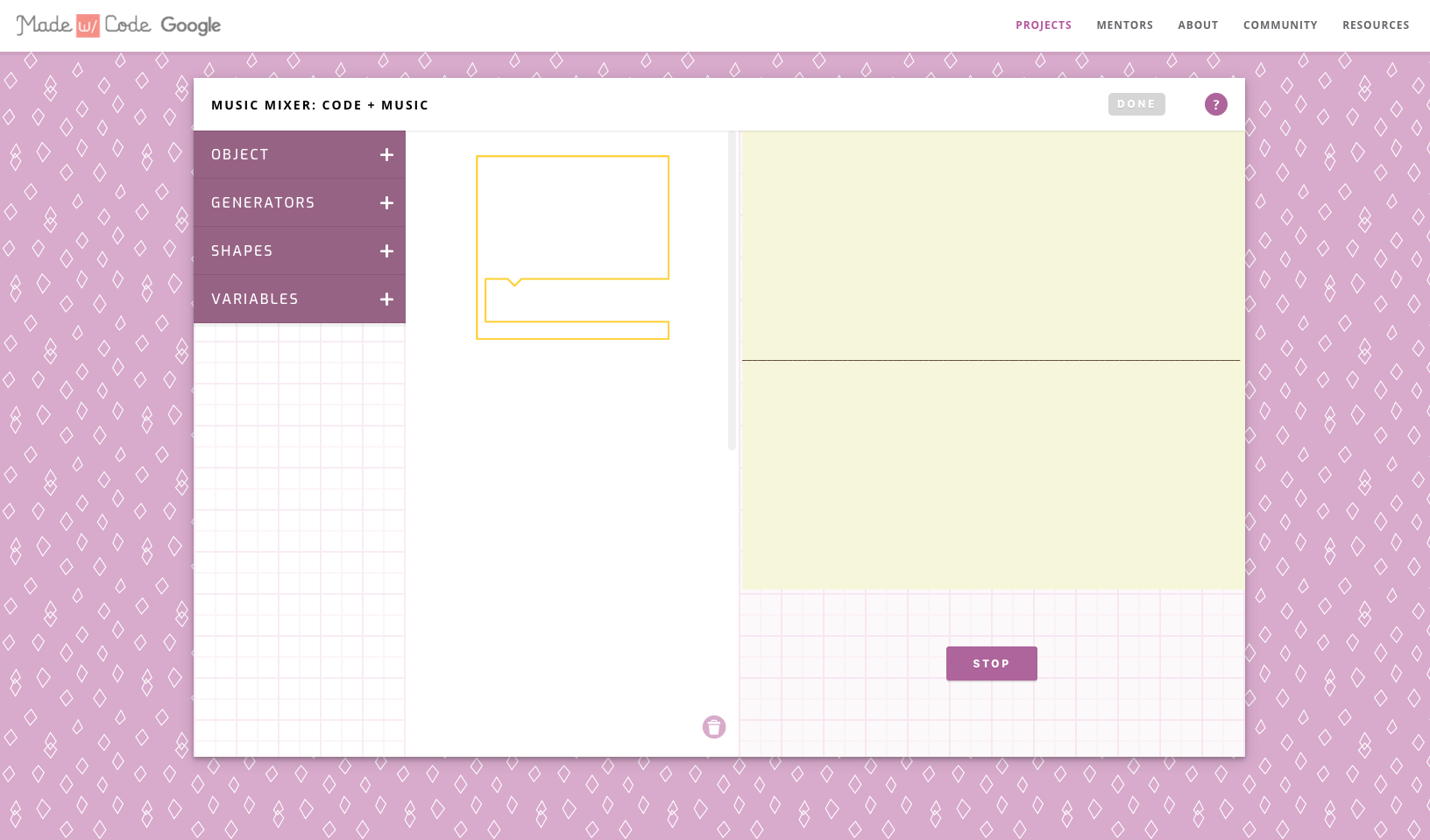 Music Mixer Interactive