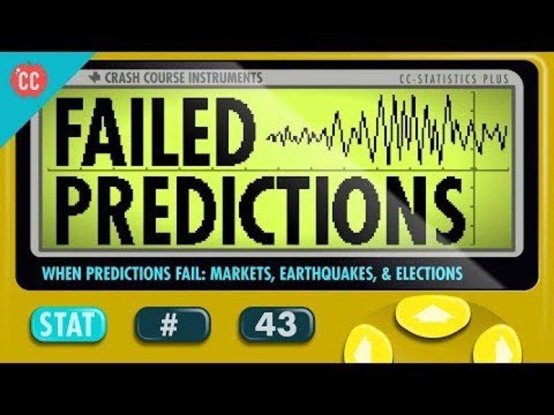 When Predictions Fail: Crash Course Statistics #43 Instructional Video
