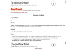 Dance to the Beat Lesson Plan