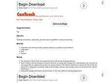Dance Collage Lesson Plan