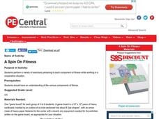 A Spin On Fitness Lesson Plan
