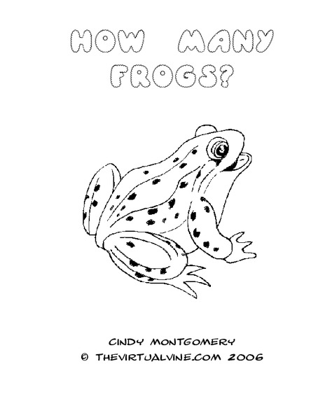 How Many Frogs? Printables