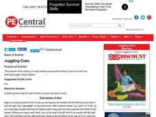 Juggling Cues Lesson Plan