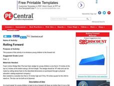 Rolling Forward Lesson Plan