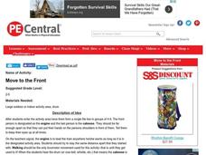 Move to the Front Lesson Plan