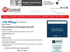 Physical Education Pre-Assessment Lesson Plan