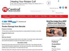 Tendon Damage from Steroids Lesson Plan