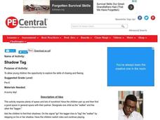 Shadow Tag Lesson Plan