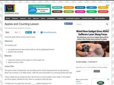 Apples and Counting Lesson Plan