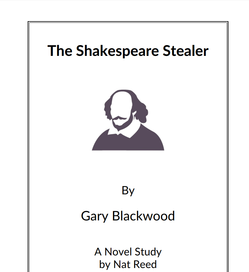 The Shakespeare Stealer: Novel Study Study Guide