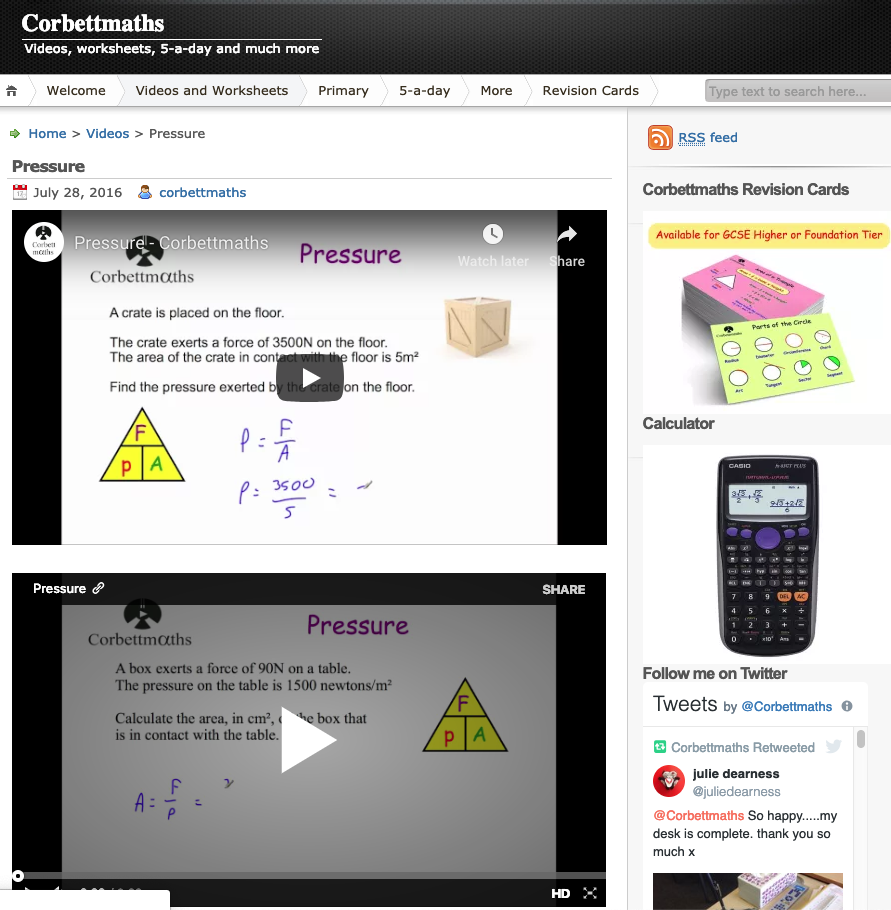 Pressure Instructional Video