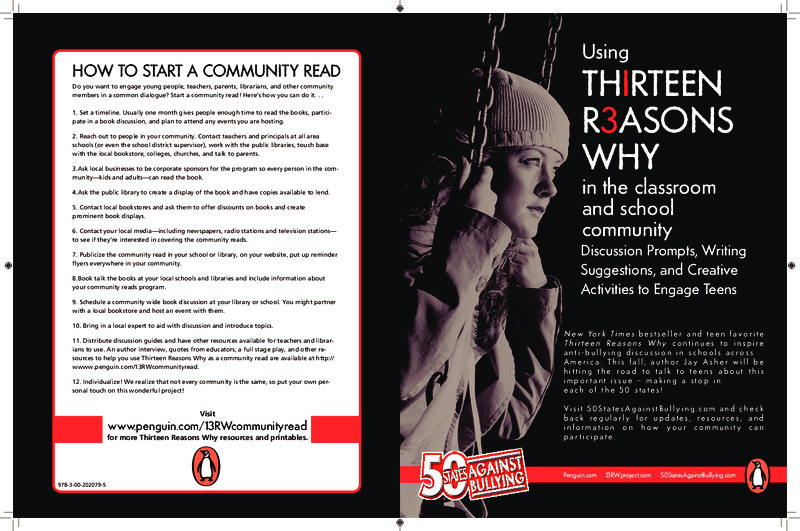 Using Thirteen Reasons Why in the Classroom Activity