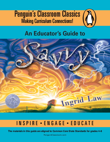 An Educator’s Guide to Savvy by Ingrid Law Lesson Plan