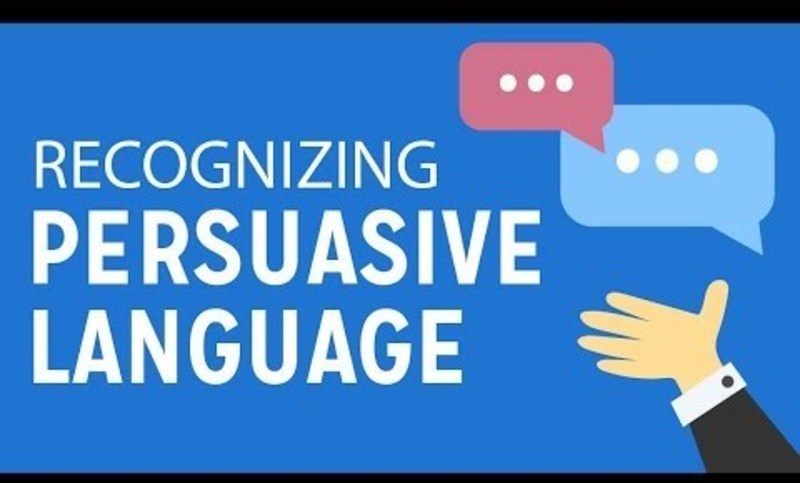 Recognizing Persuasive Language Instructional Video