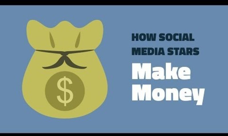 How Social Media Stars Make Money Instructional Video