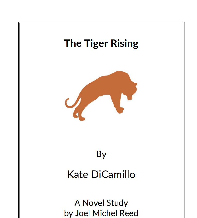 The Tiger Rising: Novel Study Study Guide