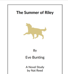 The Summer of Riley: Novel Study Study Guide