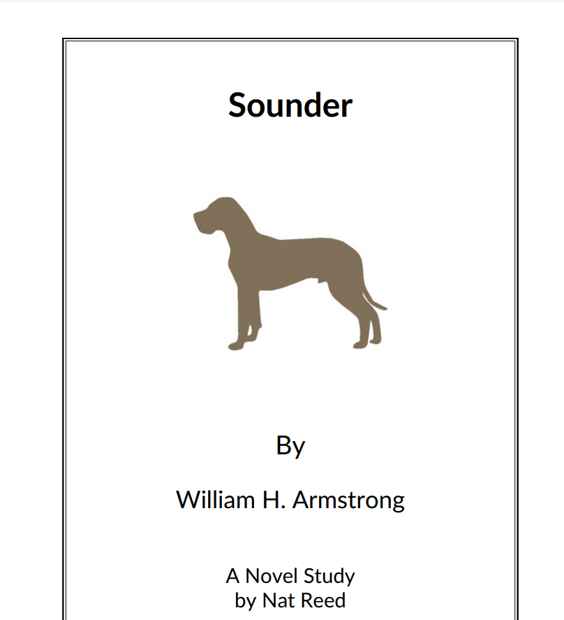 Sounder: Novel Study Study Guide