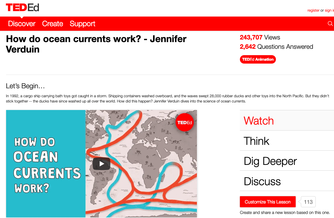 How Do Ocean Currents Work? Instructional Video