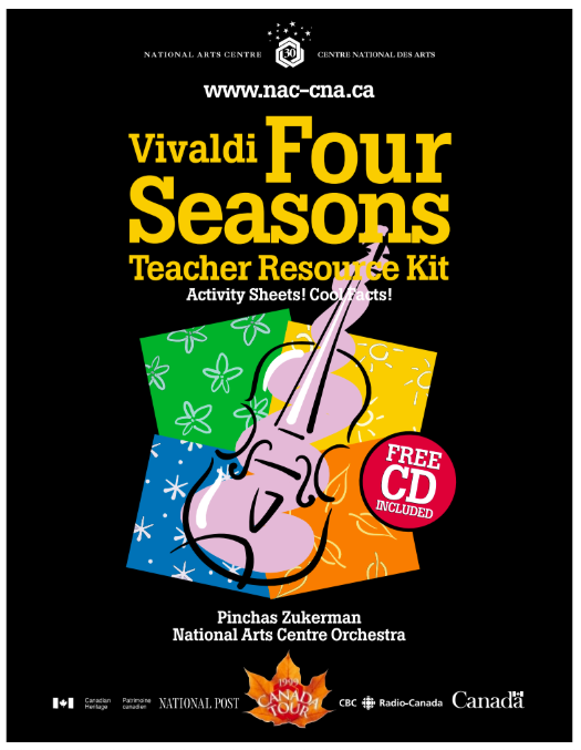 Vivaldi and The Four Seasons: Teacher Resource Kit Activity