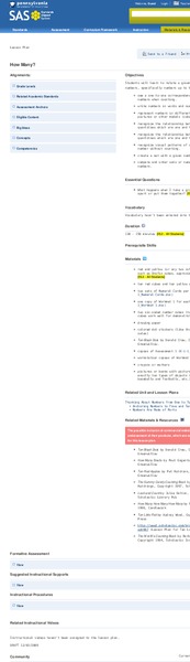 How Many? Lesson Plan