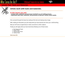 Tools and Materials Lesson Plan