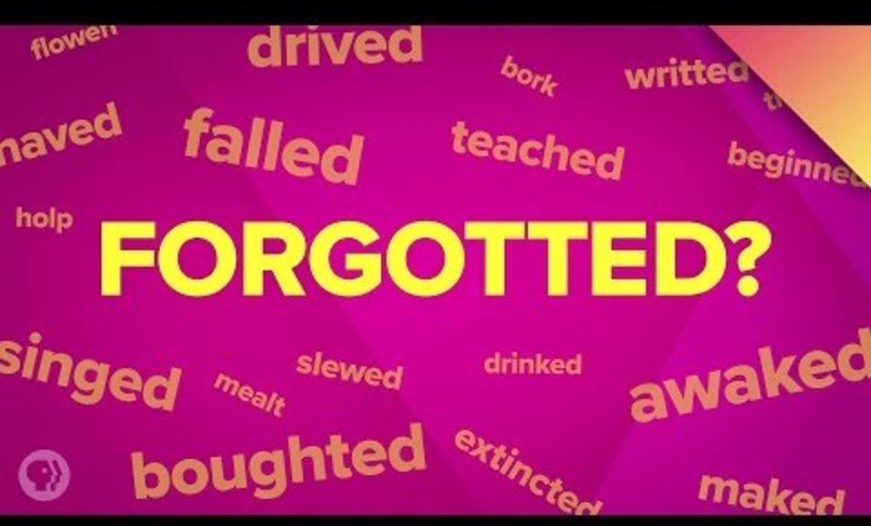 How Some Words Get Forgetted Instructional Video