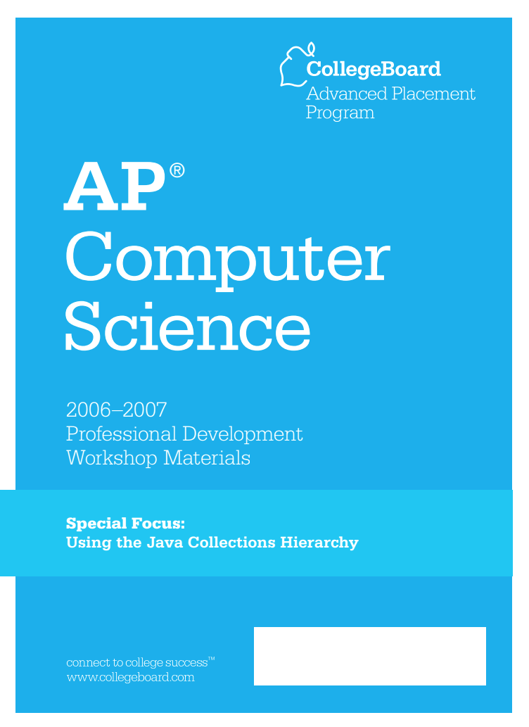 Using the Java Collections Hierarchy AP Test Prep