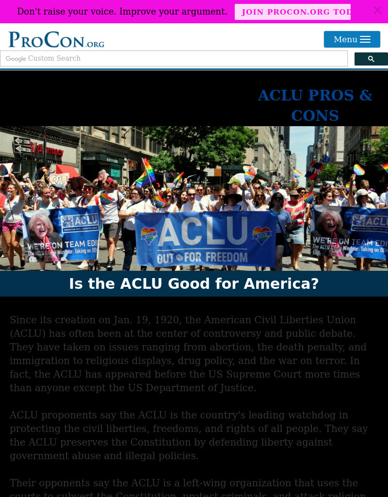 ACLU Handout