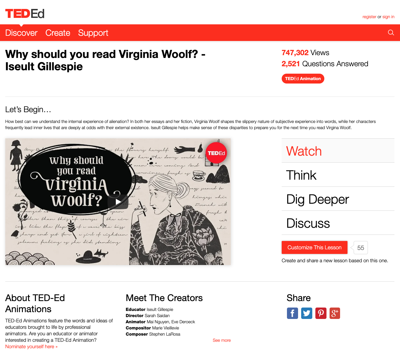 Why Should You Read Virginia Woolf? Instructional Video