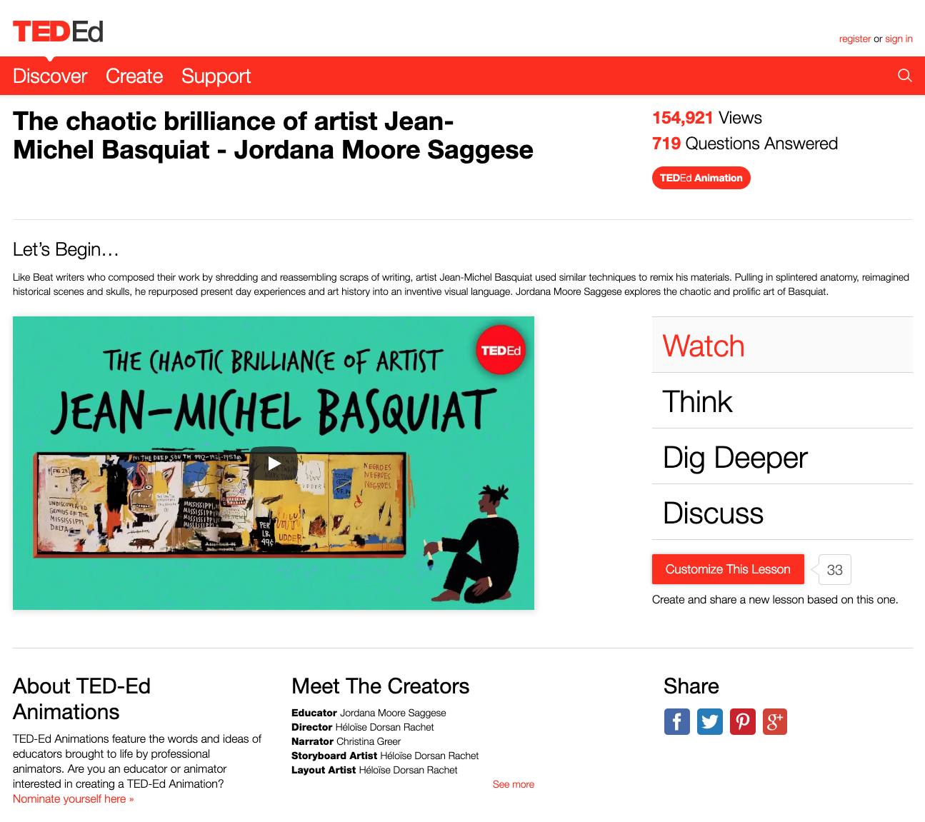 The Chaotic Brilliance of Artist Jean-Michel Basquiat Instructional Video