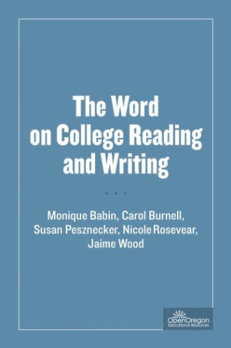 The Word on College Reading and Writing eBook
