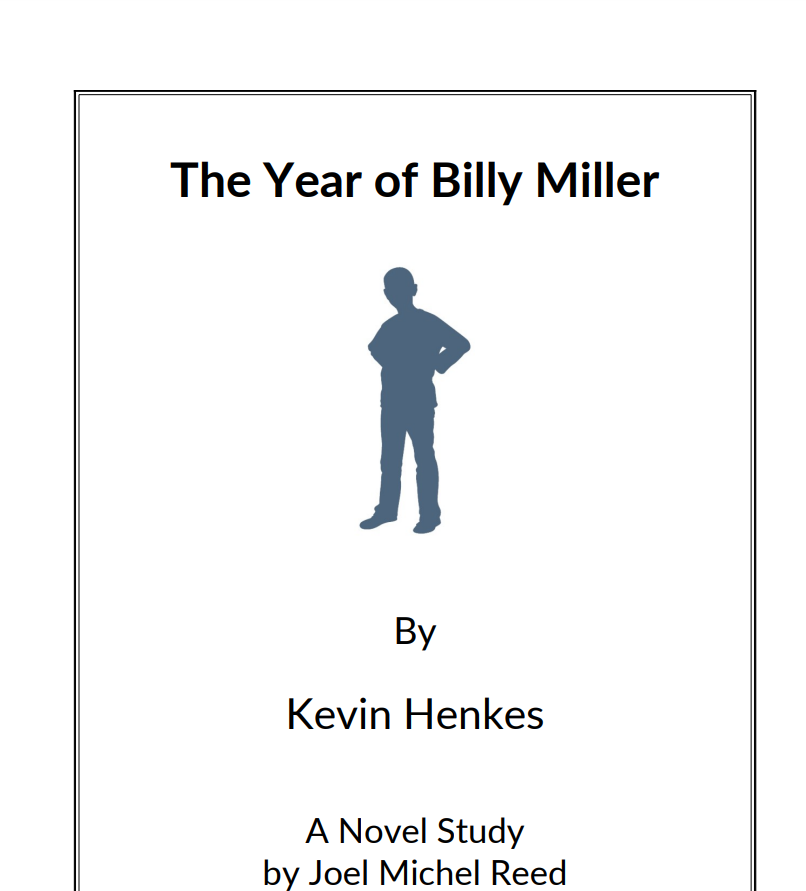 The Year of Billy Miller: Novel Study Study Guide