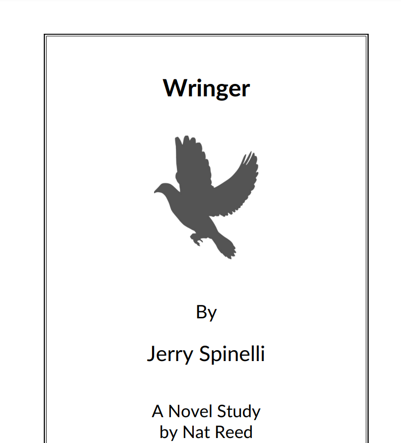 Wringer: Novel Study Study Guide