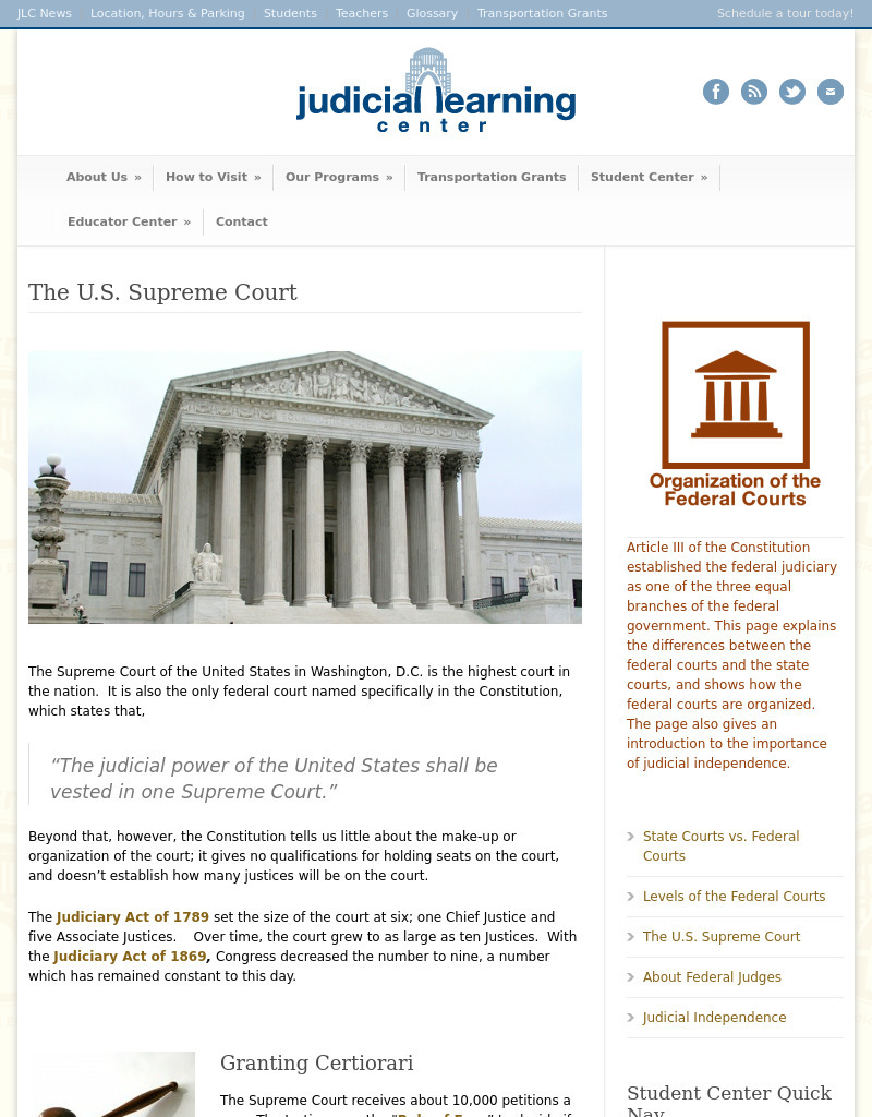The U.S. Supreme Court Interactive