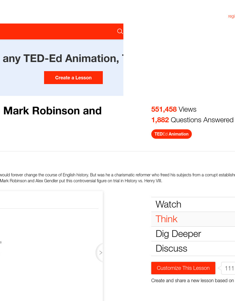 History vs. Henry VIII Instructional Video
