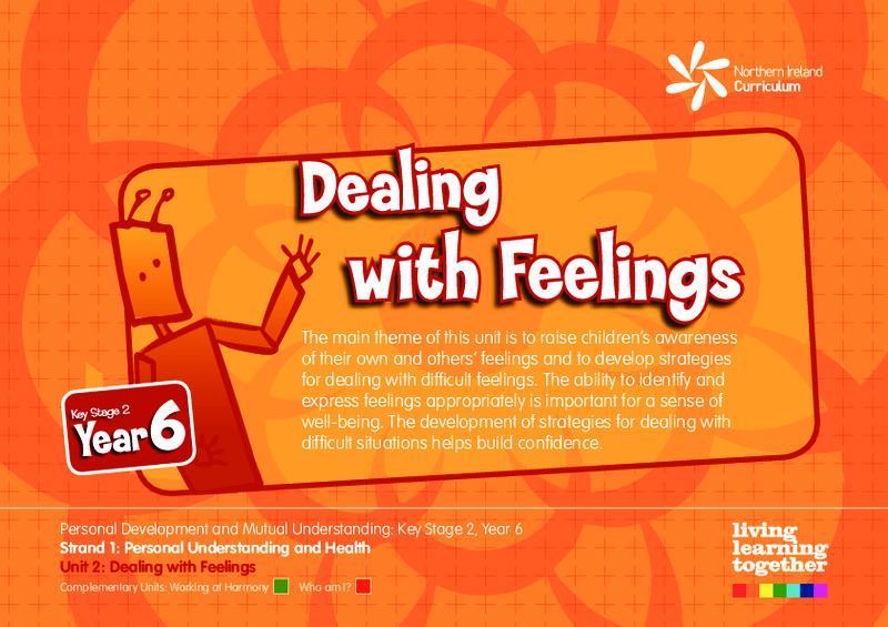 Dealing with Feelings Unit Plan