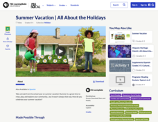 Summer Vacation | All About the Holidays Instructional Video