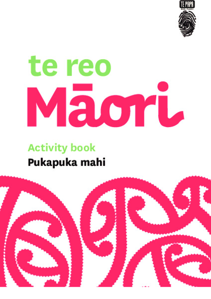 Te Reo Maori Activity Book Worksheet