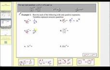 Negative Exponents Instructional Video